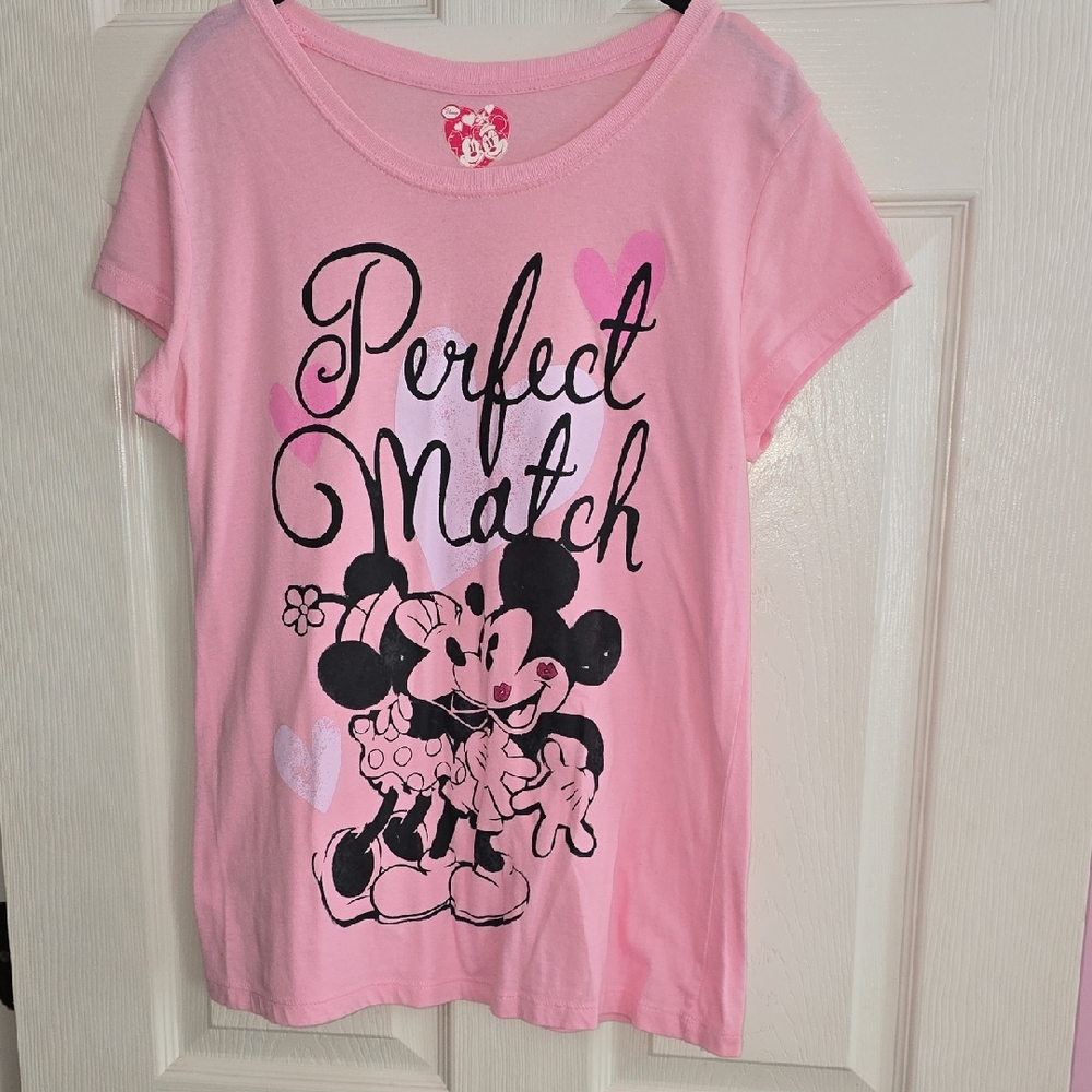 Disney Pink 'Perfect Match' Kids T-Shirt